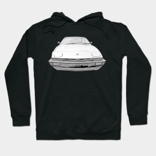 Triumph TR7 1970s British classic sports car Hoodie